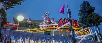 Décor festif en extérieur